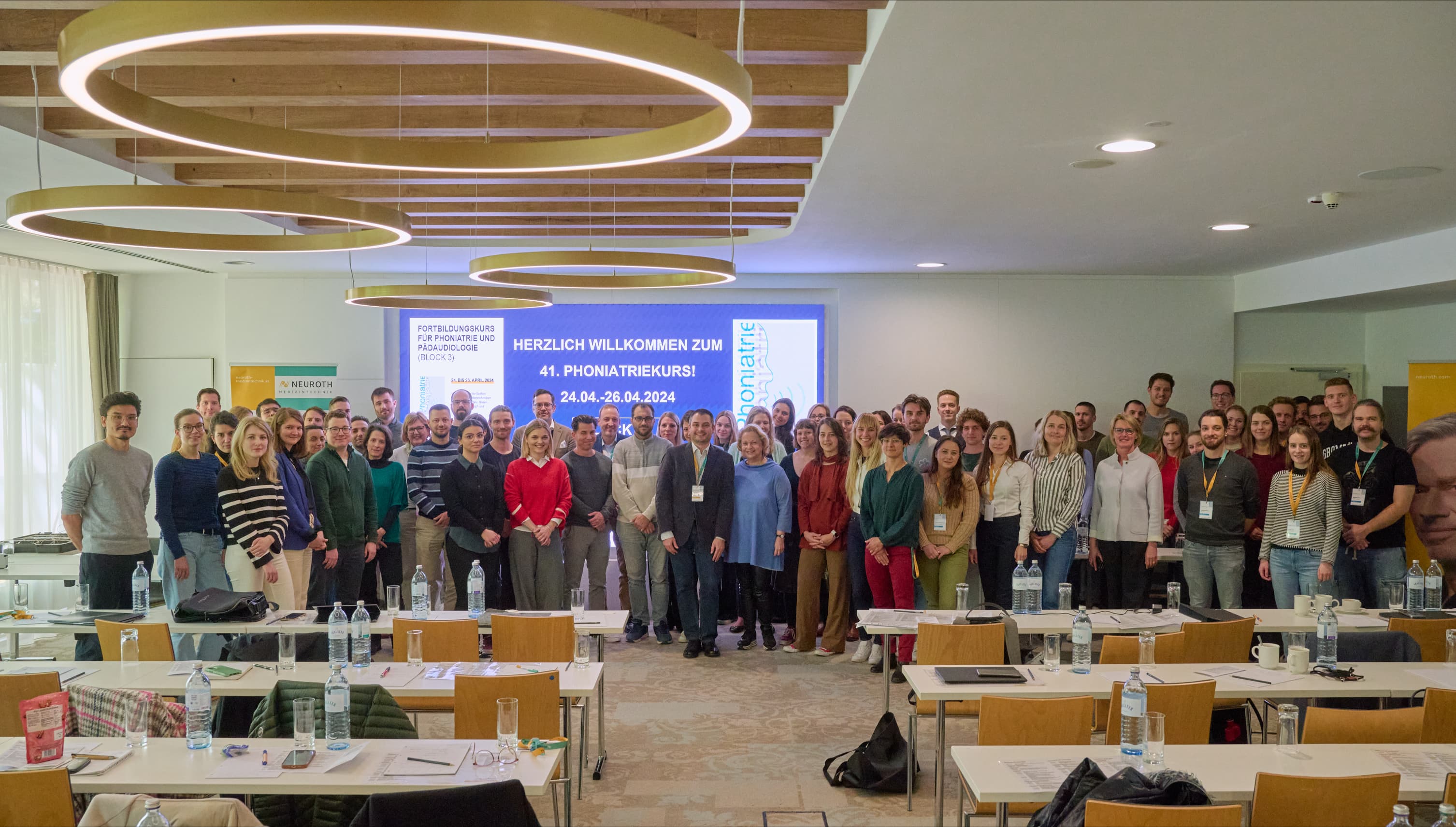 Teilnehmende beim Phoniatriekurs